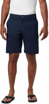 Columbia Men's Reg-Fit Brentyn Trail Cargo Shorts10" in Collegiate Navy-... - $19.88
