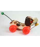 VINTAGE 1968 Fisher Price Little Snoopy Dog Pull Toy - £19.59 GBP