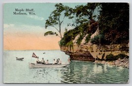 Madison WI Maple Bluff Davidson Family of Long Pine NE Postcard A35 - £7.76 GBP