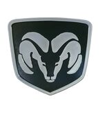 Shiny Silver Dodge Ram Cover Plug Cap Tow Hitch Truck Trailer Towing 2&quot; ... - $111.55 CAD