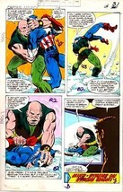 Original 1979 Captain America 238 page 31 Marvel Comics color guide art: 1970&#39;s - £70.34 GBP