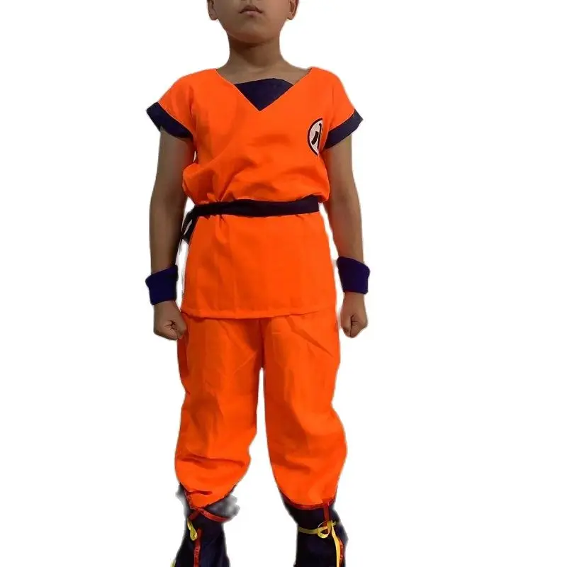 Kids Anime Z Son Goku Cosplay Costume Boy Carnival Party Suit goku Sun Fancy - £20.52 GBP+