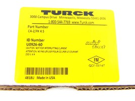 Turck U0926-60 - $74.25