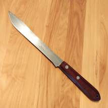 Vintage Russell Green River Works Stainless Steel 12&quot; Butcher Knife 1/2-... - £29.29 GBP
