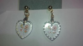 austrian crystal earrings  e5781 - £5.14 GBP