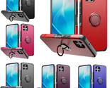 Tempered Glass / Shockproof Ring Cover Phone Case For T-Mobile REVVL 7 5G - $10.30+
