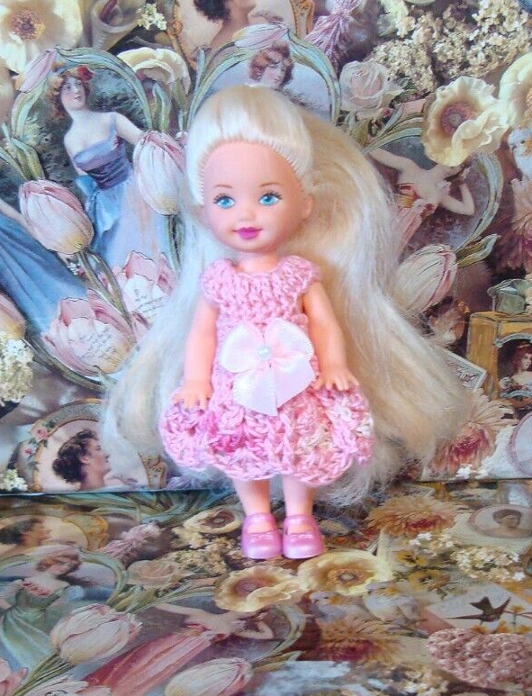 Hand crocheted Doll Clothes for Kelly or same size dolls #2542 - $12.00