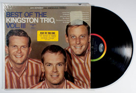 Kingston Trio - Best of, Vol. III (1966) Vinyl LP • Greatest Hits 3, Lem... - $184.65 MXN