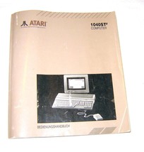 Atari 1040STF Computer Bedienungshandbuch - £7.09 GBP