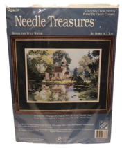 Needle Treasures Counted Cross Stitch BESIDE THE STILL WATER 04639 Churc... - $39.95