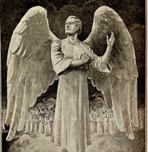 1935 Satan&#39;s Pride Angel Lucifer Before The Fall Religious Art Print DWN10B - $39.99