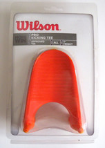 Wilson Pro Kicking Tee 1” Pro Kickoff Tee Football Holder Orange In Package - $8.86
