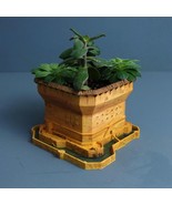 Gazzaladra - Hand Painted Castle Planter with Draining Moat Decor | Dinn... - $41.41+