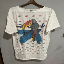 Vintage Toucan T Shirt-Lifestyles -Tropical One Size/Single Stitch SS XL... - £6.86 GBP