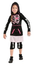 Rubie&#39;s Skeleton Girl Costume - Small (4-6) - £11.84 GBP