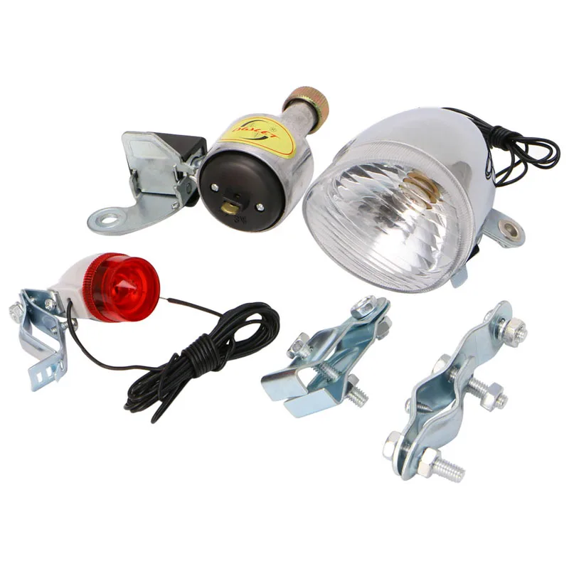 Motorized Bike Friction  Generator for Head Tail Light With Acesso - £16.29 GBP