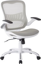 White Base, White Office Star Ventilated Manager'S Office Desk Chair With - $280.92
