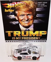 PORSCHE 911 Carrera RS Custom Hot Wheels Car Trump is My President Series - £59.45 GBP