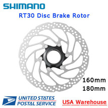 Shimano SM-RT10 SM-RT30 Rotor Disc Brake Rotor Center Lock 160mm 180mm MTB - £8.68 GBP+