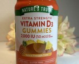 Nature’s Truth Vitamin D3 Gummies - Pineapple 50 mcg 2,000 IU Vegan 70ct... - $14.80