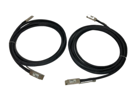 2 Lot CISCO QSFP-H40G-CU5M 40GBASE-CR4 QSFP Passive Copper Cable 5M 37-1... - $430.43 MXN