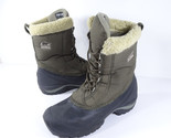 SOREL Cumberland Women Size 7 NL1436-969 Army Green Snow Winter Boots - £21.32 GBP