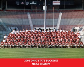2002 Ohio State 8X10 Team Photo Buckeyes Picture Ncaa Football National Champs - $4.94