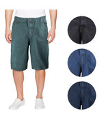 Men&#39;s Cotton Premium Quality Relaxed Fit Casual Denim Jean Carpenter Shorts - $47.74 CAD+
