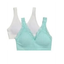 2 PACK - Wonder Nation Girls Ribbed V-Neck Bra - Size XL - $155.66 MXN