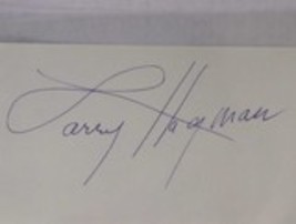 Larry Hagman (d. 2012) Autographed 3x5 Index Card - £15.73 GBP