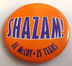 Phoenix Suns Al Mc Coy Shazam! Vtg 25 Years 2-1/4&quot; Commemorative Pinback Button - $20.99