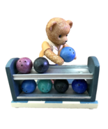 TEDDY LANES Collection Faithful Fuzzies &quot;Too Heavy?&quot; Figurine - $343.63 MXN