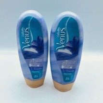 Gillette Venus Olay Moisturizing Shower & Shave Cream Freesia 10 oz **LOT OF 2** - $32.66