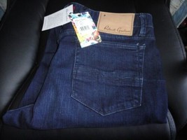 Robert Graham Perfect Fit Schmitt Indigo Jeans 33&quot; Waist x 32&quot; L - £154.88 GBP