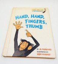 Hand Hand Fingers Thumb Book 1969 Al Perkins Eric Gurney 1st Edition Hardcover - £14.93 GBP