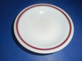 US CORNING DECOR 706 DINNERWARE 706 MILK GLASS STRIPE MONKEY OR BERRY BOWLS - £6.25 GBP