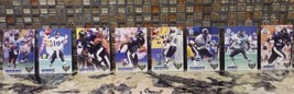 Lot of 8 1996 SCORE BOARD Cards Baltimore Ravens Ray Lewis Jonathan Ogden - $12.82