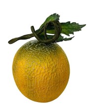Artificial Fruit Vegetable Kitchen decor figurine vtg Lemon Cucumber Squash fake - £14.17 GBP