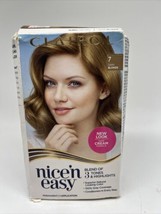 Clairol 7 Dark Blonde  Nice n Easy Permanent Hair Color Condition imperf... - £4.08 GBP