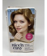 Clairol 7 Dark Blonde  Nice n Easy Permanent Hair Color Condition imperf... - $7.18 CAD