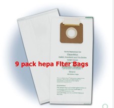 Replacement HEPA Disposable Dust Bags for Global Industrial Upright 641835. - £12.73 GBP