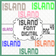 Island font digital vol.1 thumb200