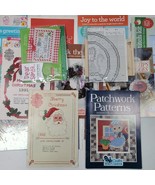 Vintage Cross Stitch RESELLER LOT of 14 Patterns Booklets MOSTLY NEW - $454.90 MXN