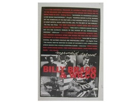 Wilco Poster and Poster Flat Billy Bragg - $17.92