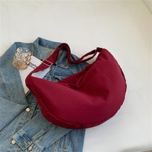 Large Capacity Lady Hobos Handbags Soft Nylon Plus Cotton Big  Crossbody Bags fo - £63.67 GBP