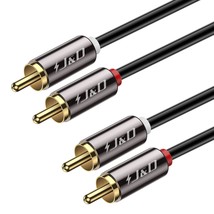 J&D 2 RCA M/M Stereo Audio Cable, Gold-Plated 2RCA Male to 2RCA Male Copper Shel - £9.42 GBP