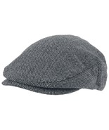 Brixton Hooligan Men Snap Cap Herringbone Newsboy Grey/Black (Medium)  D... - €25,58 EUR