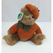 NWT The Bearington Collection Pippin Pumpkinseed Scented  Teddy Bear 10&quot; Plush - £19.47 GBP