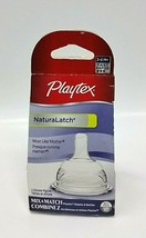 Playtex baby NaturaLatch NURSER &amp; VENTAIRE bottle nipple Most like mothe... - £7.11 GBP