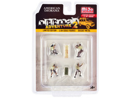 Off-Road Adventure 2 6 piece Diecast Set 4 Male Figurines 2 Accessories Limited - £18.91 GBP